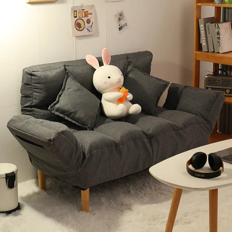 Foldable Lazy Sofa Bed – Small Apartment & Tatami Style