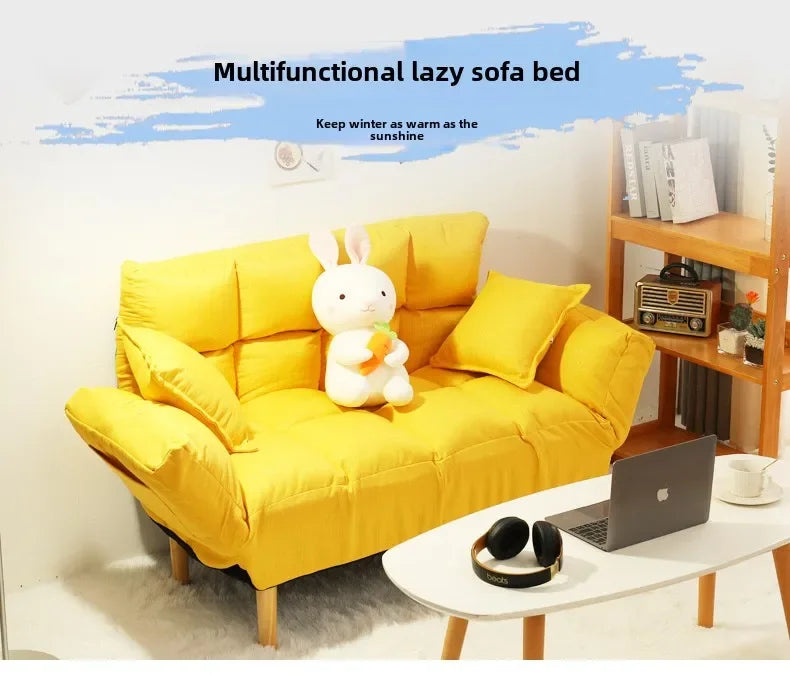 Foldable Lazy Sofa Bed – Small Apartment & Tatami Style