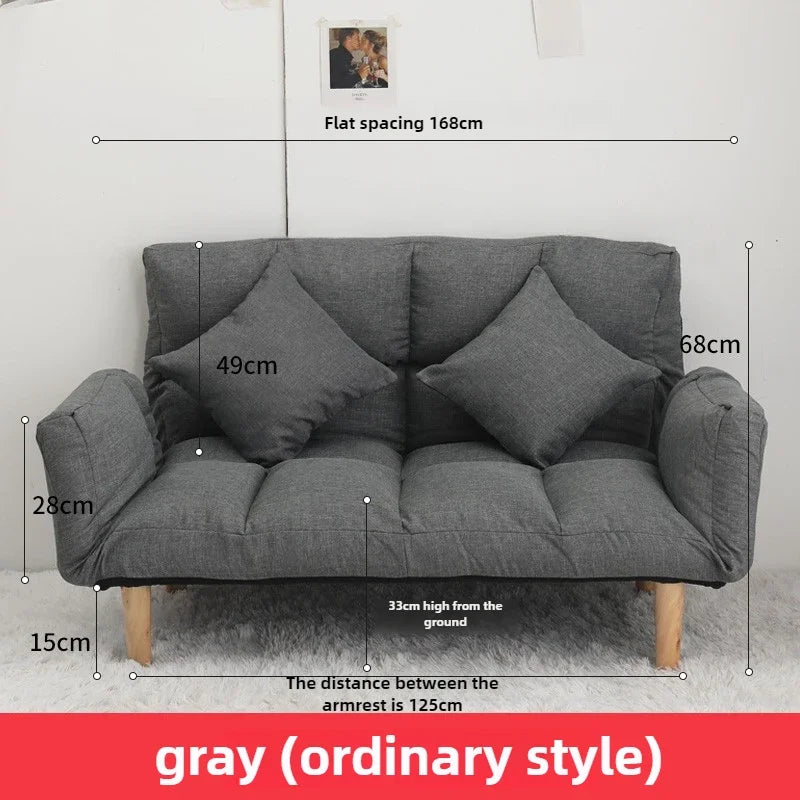 Foldable Lazy Sofa Bed – Small Apartment & Tatami Style
