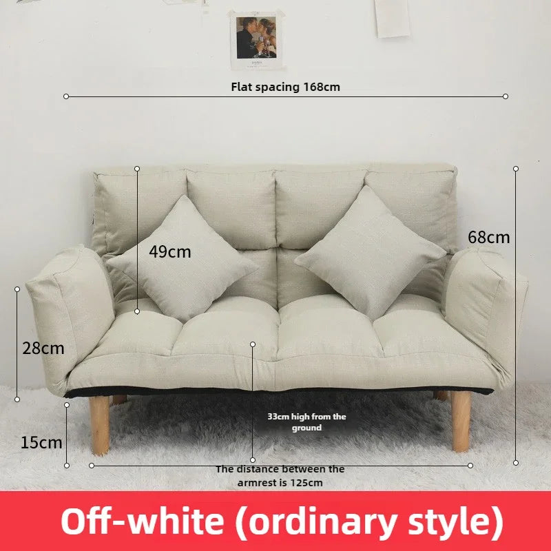 Foldable Lazy Sofa Bed – Small Apartment & Tatami Style