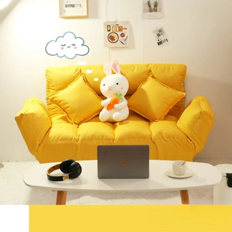 Foldable Lazy Sofa Bed – Small Apartment & Tatami Style