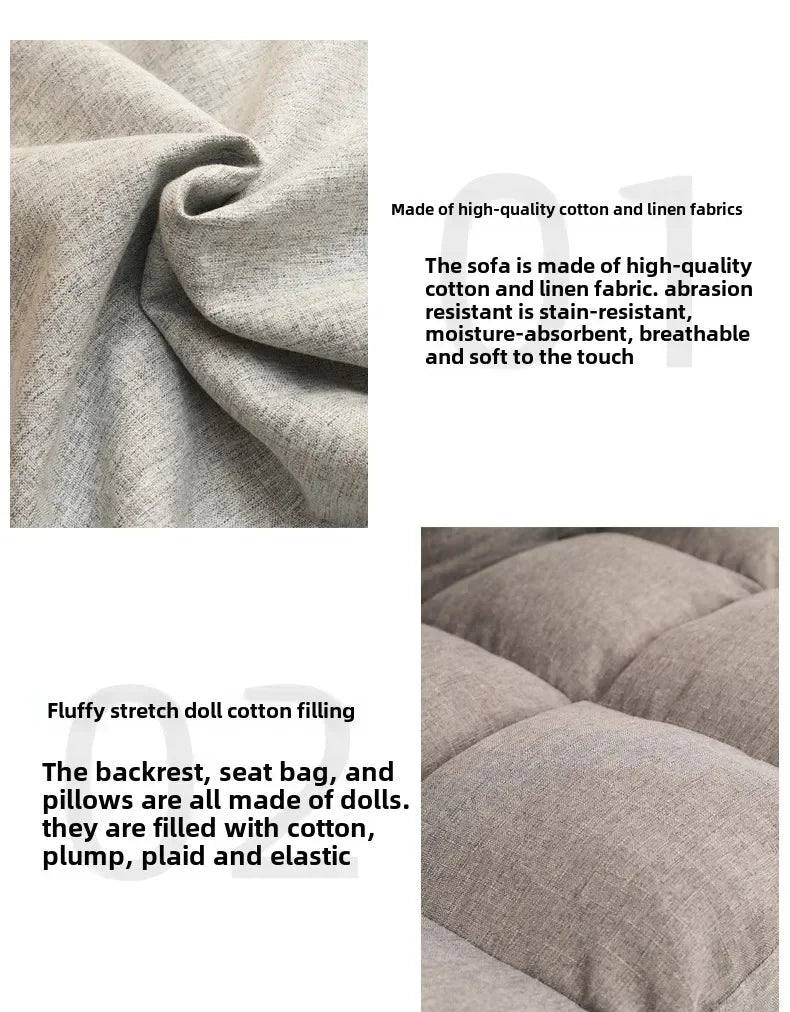 Foldable Lazy Sofa Bed – Small Apartment & Tatami Style