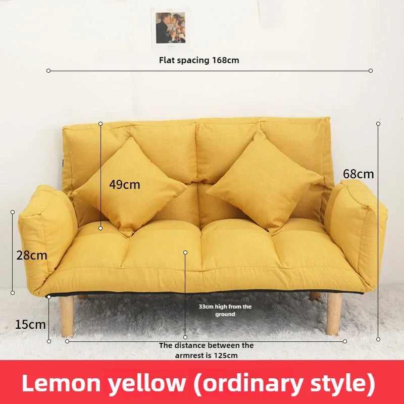 Foldable Lazy Sofa Bed – Small Apartment & Tatami Style