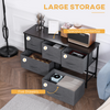 The Furniture Hubs 5-Drawer Fabric Dresser Chest, Bedroom
