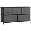 The Furniture Hubs 5-Drawer Fabric Dresser Chest, Bedroom