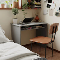 Modern Computer Desk, Home Office Table, Small Writing Desk with Storage Shelf