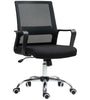 Vinsetto Ergonomic Desk Chair Mesh Office Chair with Adjustable Height Armrest and 360° Swivel Castor Wheels Grey