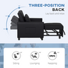 The Furniture Hubs Folding Sleeper Chair Bed with Pillow