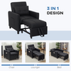 The Furniture Hubs Folding Sleeper Chair Bed with Pillow