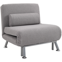 The Furniture Hubs Single Sofa Bed Grey