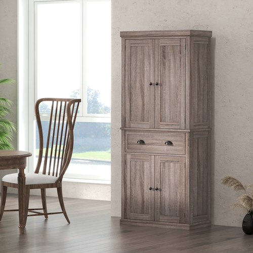 Freestanding Pantry Storage Cabinet, Home Organizer Furniture