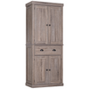 Freestanding Pantry Storage Cabinet, Home Organizer Furniture