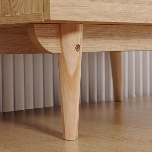 The Furniture Hub Modern Wardrobe with 2 Drawers