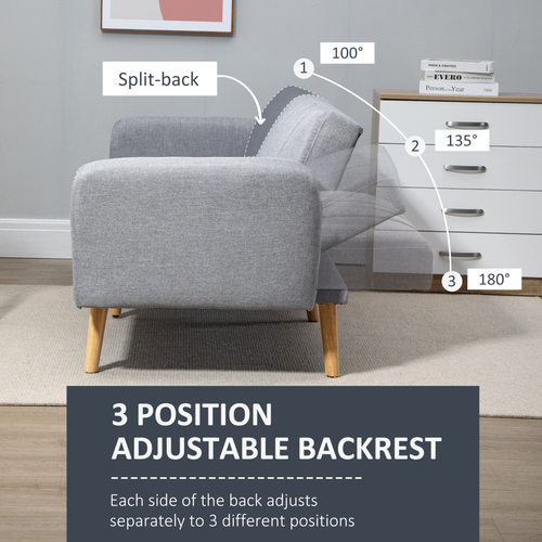 The Furniture Hubs 2 Seater Sofa Bed