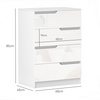 The Furniture Hubs 4 Drawer Chest of Drawers