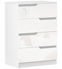 The Furniture Hubs 4 Drawer Chest of Drawers