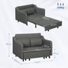 The Furniture Hubs Pull Out Sofa Bed