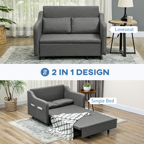 The Furniture Hubs Pull Out Sofa Bed