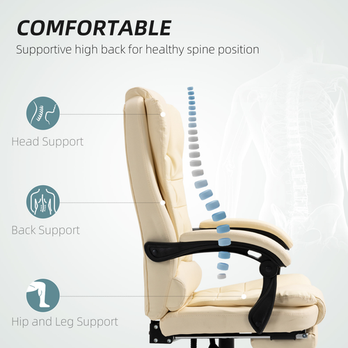 The Furniture Hubs Executive Recliner Office Chair