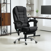The Furniture Hubs Heated Massage Office Chair – Black