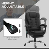 The Furniture Hubs Heated Massage Office Chair – Black