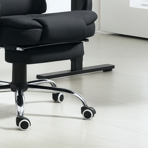 The Furniture Hubs Heated Massage Office Chair – Black