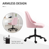 The Furniture Hubs Velvet Office Chair