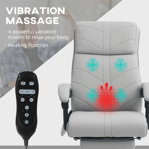 The Furniture Hubs Heated Massage Office Cha