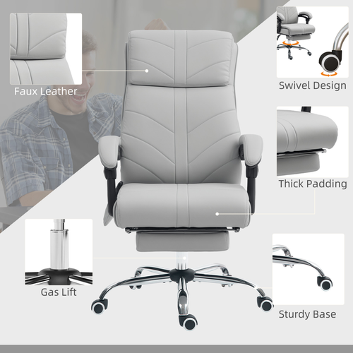 The Furniture Hubs Heated Massage Office Cha
