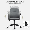 The Furniture Hubs Office Chair, Linen Desk Chair
