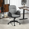 The Furniture Hubs Office Chair, Linen Desk Chair