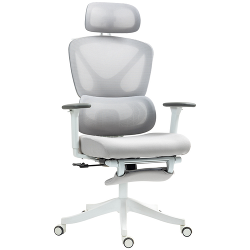 The Furniture Hubs Ergonomic Office Chair, Grey