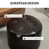 The Furniture Hubs 360° Swivel Foot Stool PU Footstool