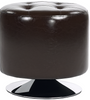 The Furniture Hubs 360° Swivel Foot Stool PU Footstool