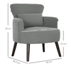 The Furniture Hubs Armchair with Padded Seat and Backrest