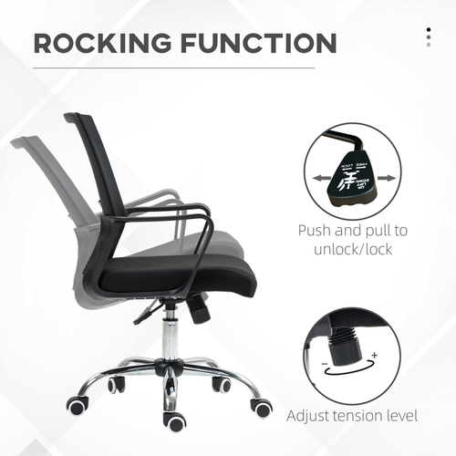 The Furniture Hubs Mesh Office Chair Desk Chair