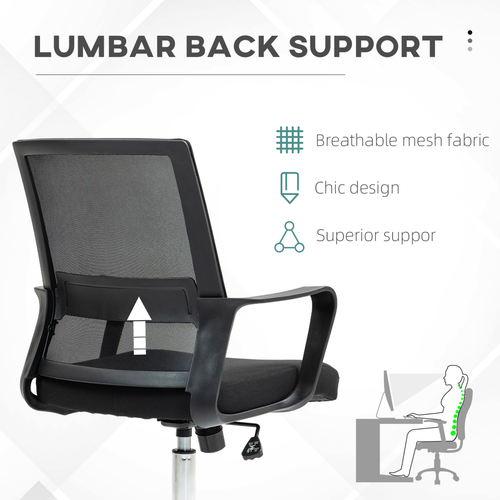 The Furniture Hubs Mesh Office Chair Desk Chair