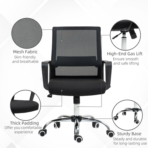 The Furniture Hubs Mesh Office Chair Desk Chair