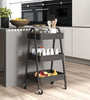 The Furniture Hubs 3-Tier Rolling Kitchen Storage Cart