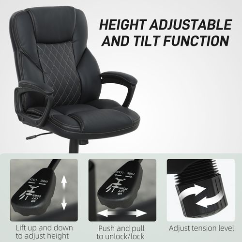 The Furniture Hubs High Back Executive Office Chair