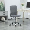 The Furniture Hubs Armless Computer Desk Chair, Makeup Vanity Chair