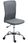The Furniture Hubs Armless Computer Desk Chair, Makeup Vanity Chair