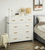 The Furniture Hubs Cream Storage Unit with 9 Stylish Drawers