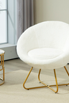 The Furniture Hubs Faux Fur Comfy Chair