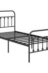 King Size Minimalist Metal Bed Frame | The Furniture Hubs