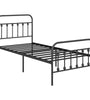 King Size Minimalist Metal Bed Frame | The Furniture Hubs