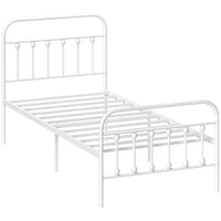 King Size Minimalist Metal Bed Frame | The Furniture Hubs