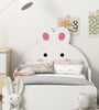 Rabbit-Designed Toddler Bed – White