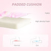 The Furniture Hubs Armless Desk Chair Bunny Vanity Chair