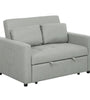 Furniture Hubs 2‑Seat Convertible Sofa Bed with Cushions Set